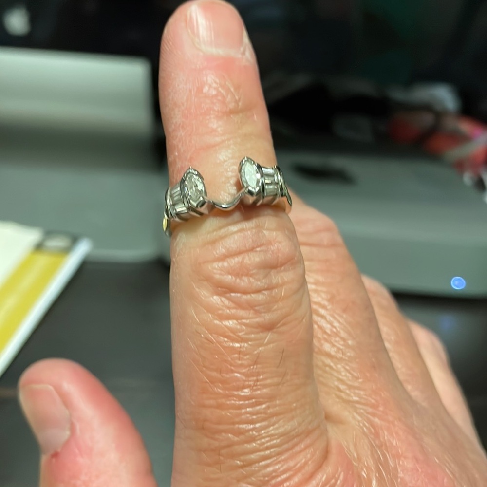 Real diamond wrap